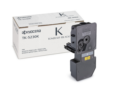 KYOCERA TK-5230K Toner schwarz für 2.600 Seiten ISO/IEC19798