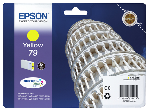 EPSON 79 Tinte gelb Standardkapazität 6.5ml 800 Seiten 1er-Pack